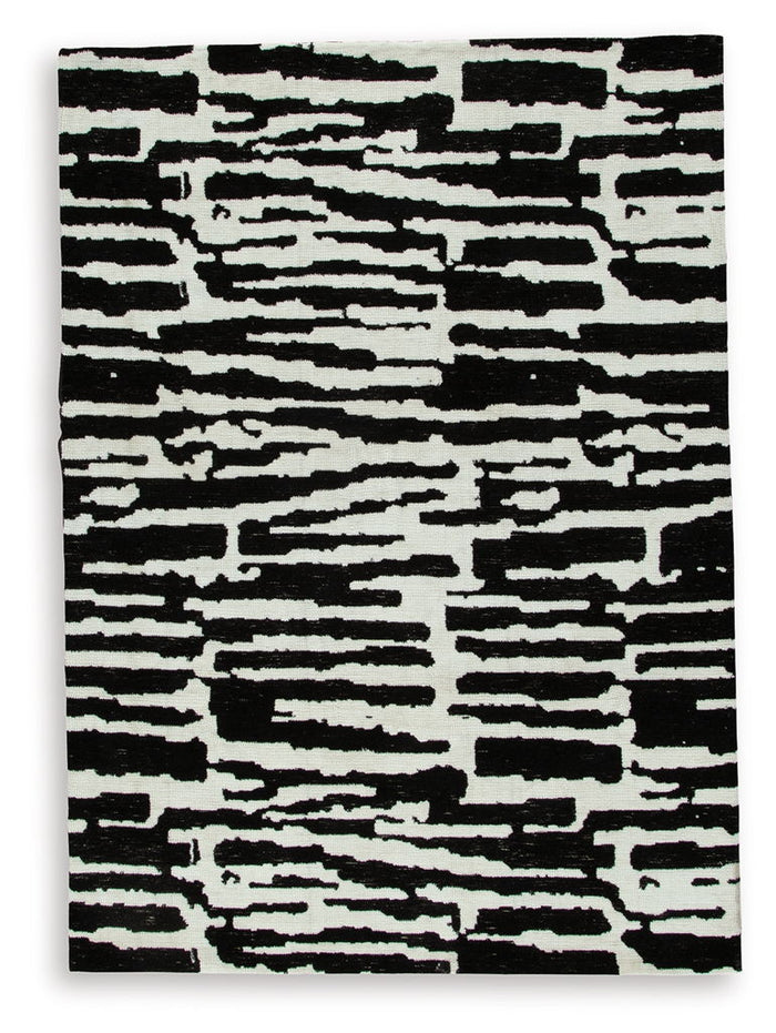 5' x 7' / Black