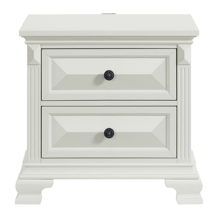 Bridgestone - 2-Drawer Nightstand With USB