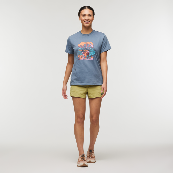 Brinco 3 Inch Short - Solid - Women's, Lemongrass, Model London
