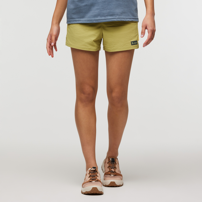 Brinco 3 Inch Short - Solid - Women's, Lemongrass, Model London