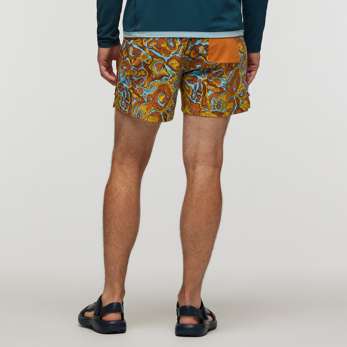 Brinco Short - Print - Men's, Blue Sky/Sunset, Model Kellan