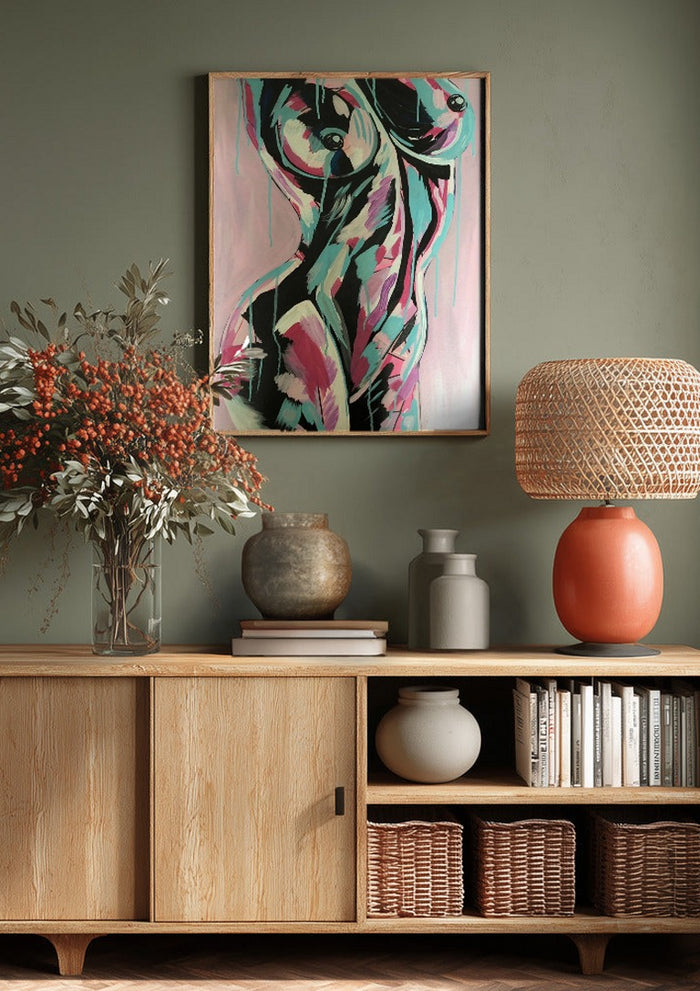 Brushstroke Nude - Art By Biba
