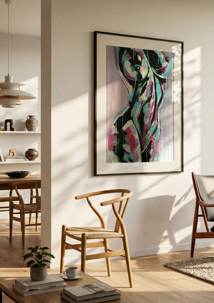 Brushstroke Nude - Art By Biba