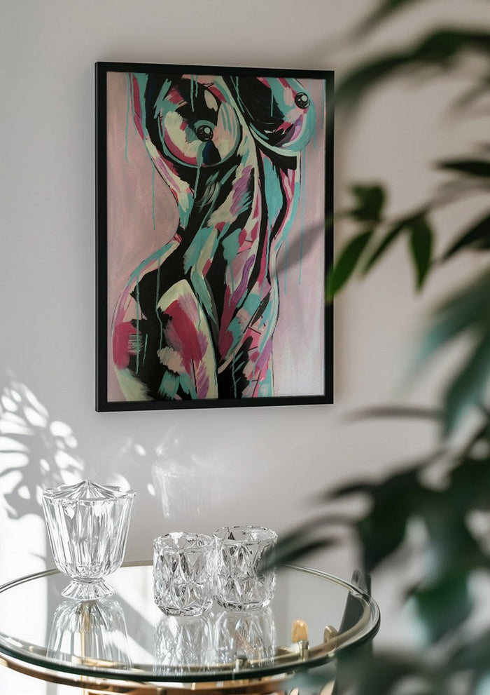 Brushstroke Nude - Art By Biba