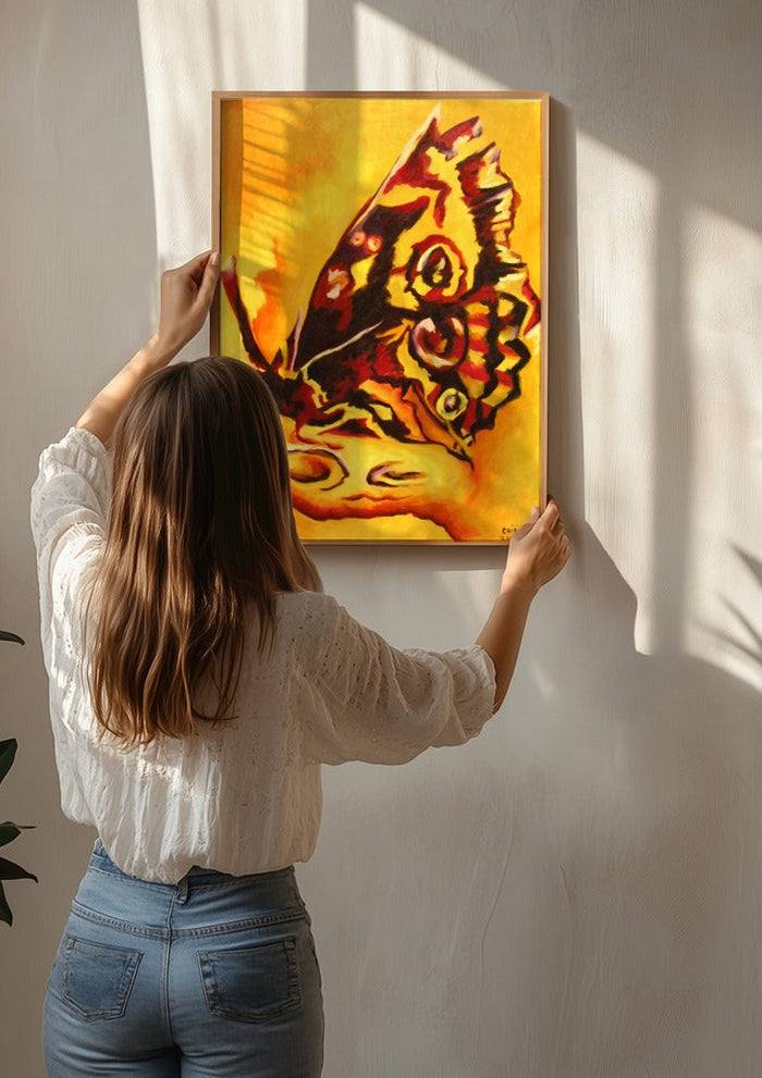 Butterfly in Amber - Cristina Iacob