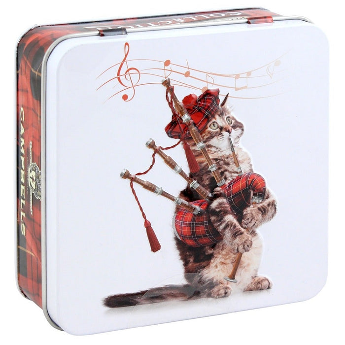 Campbells Shortbread Cat with Bagpipes Tin (Shortbread Fingers) 90g product image