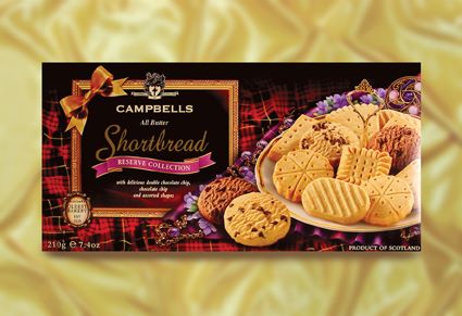 Campbells Shortbread Reserve Collection 210g