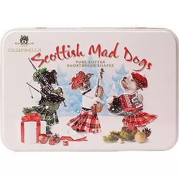Campbells Shortbread Scottish Mad Dogs Tin 150g