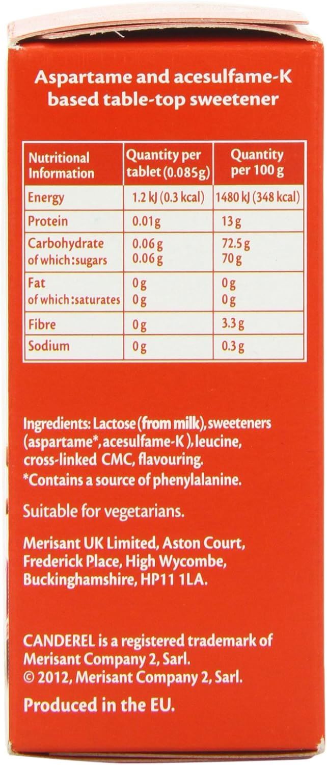 Canderel Sweetener Refill Sachets - 500 Tablets