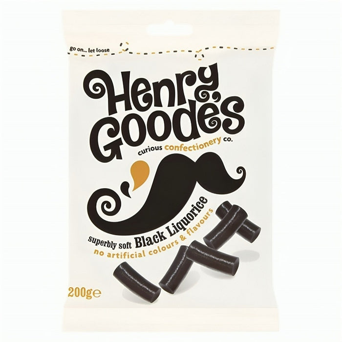 Candyland Henry Black Goodes Soft Liquorice 200g product image