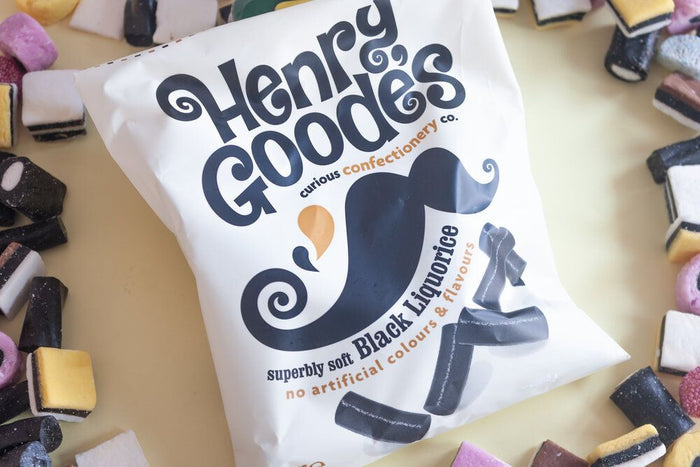 Candyland Henry Black Goodes Soft Liquorice 200g