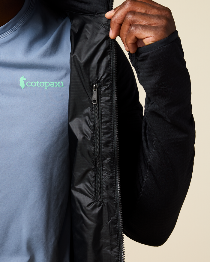 Capa Hybrid Insulated Jacket - Men's, Cotopaxi Black, Model Kirk