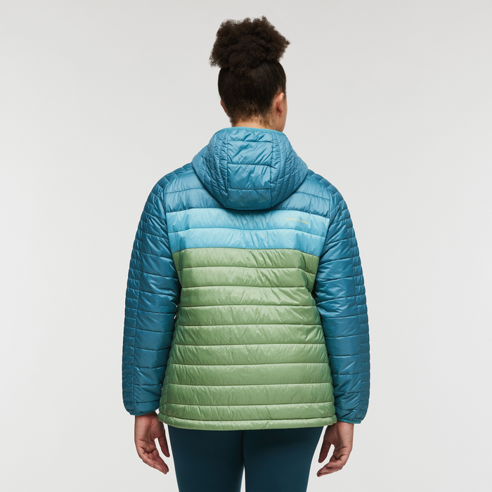 Capa Insulated Hooded Jacket - Women's, Drizzle/Aspen, Model Brianna