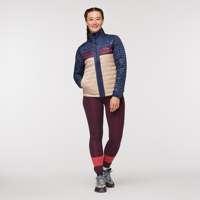 Capa Insulated Jacket - Women's, Ink/Oatmeal, Model Aya