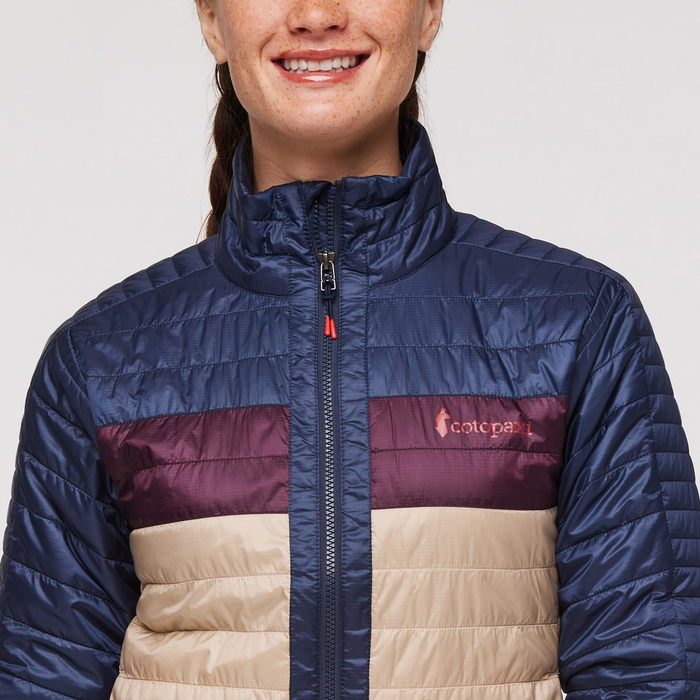 Capa Insulated Jacket - Women's, Ink/Oatmeal, Model Aya