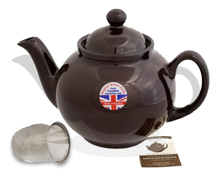 Cauldon Ceramics Brown Betty 4 Cup teapot with Infuser product image