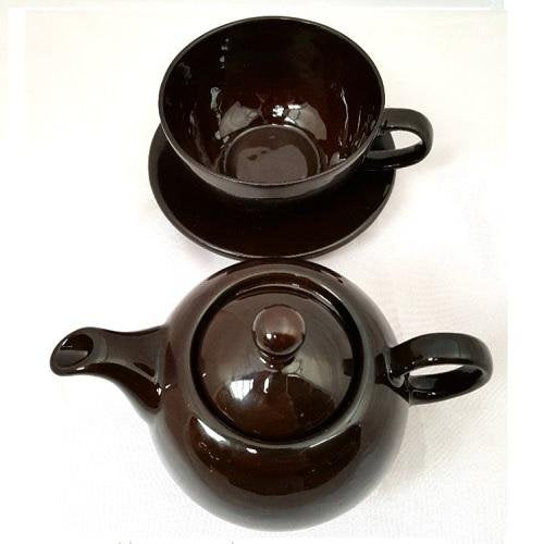 Cauldon Ceramics Brown Betty tea for one product image