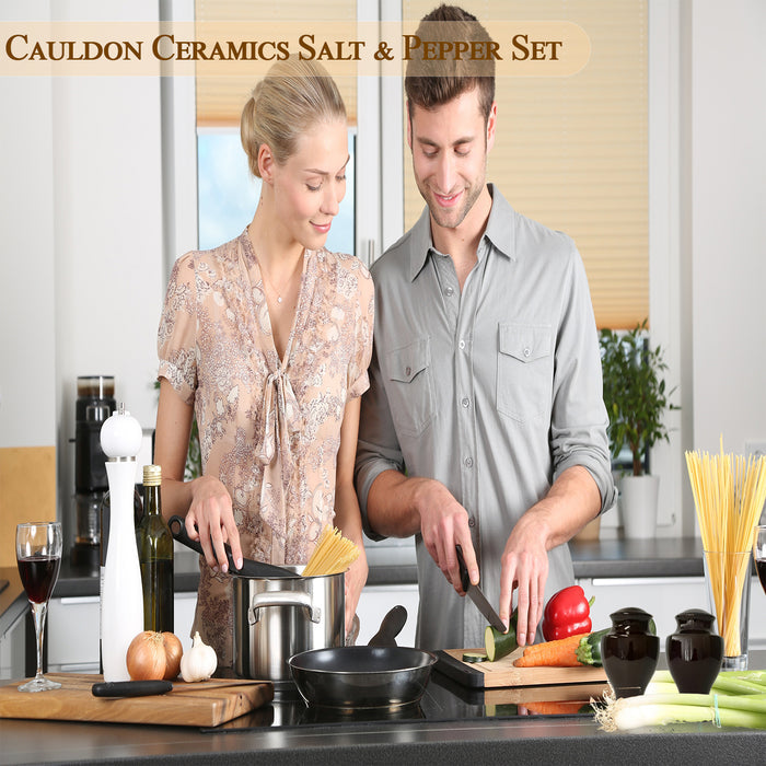 Cauldon Ceramics Brown Salt & Pepper (Set)