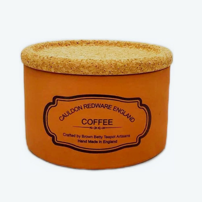 Cauldon Redware Small Coffee Storage Jar in Terracotta Brown product image