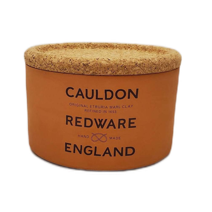 Cauldon Redware Small Storage Jar with Logo in Terracotta Brown product image