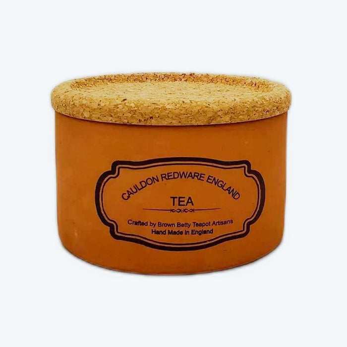 Cauldon Redware Small Tea Storage Jar in Terracotta Brown product image