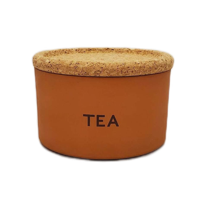 Cauldon Redware Small Tea Storage Jar in Terracotta Brown product image