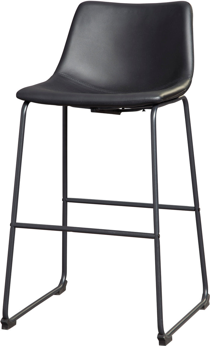 CAZIO Black 19" Wide Barstool