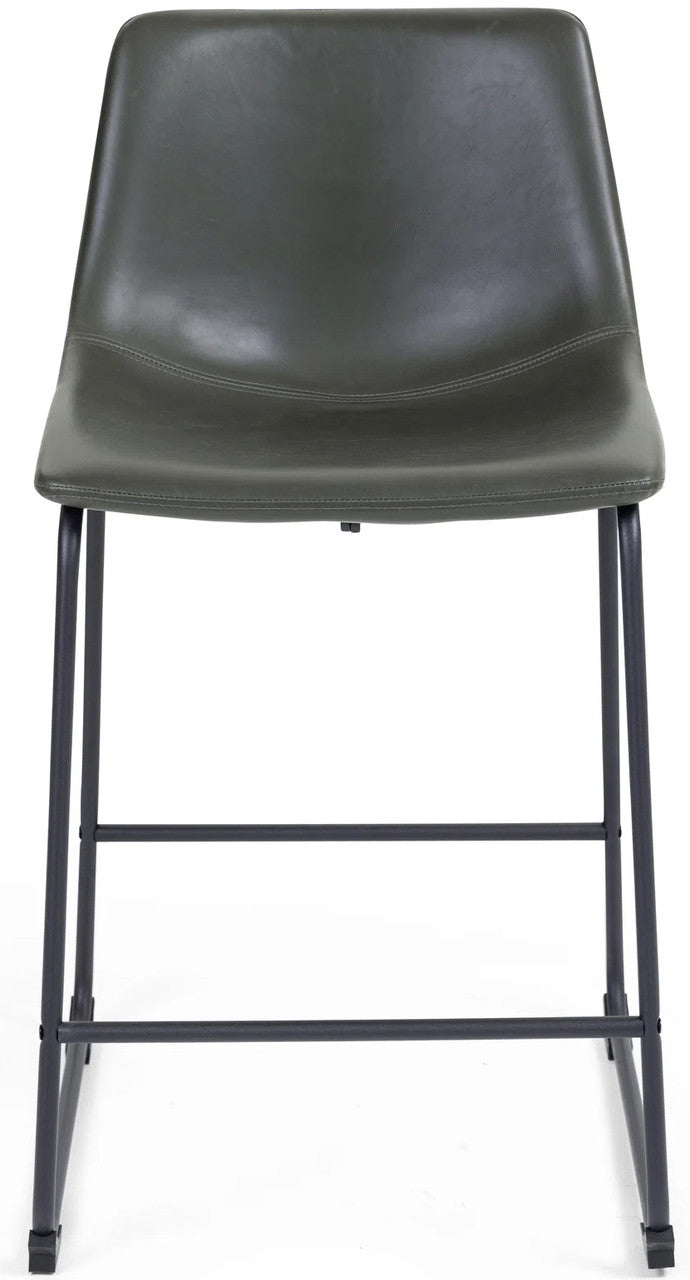 CAZIO Gray 19" Wide Counter Stool