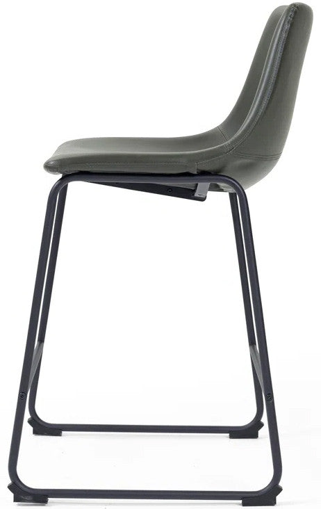 CAZIO Gray 19" Wide Counter Stool