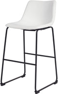 CAZIO White 19" Wide Barstool