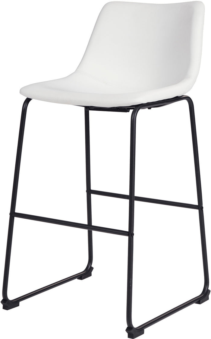 CAZIO White 19" Wide Barstool