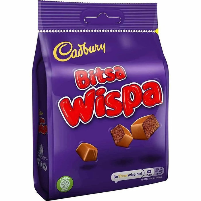 Cadbury Bitsa Wispa Chocolate Sharing Bag 100g product image