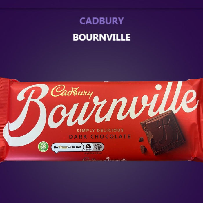 C'bury Bournville Classic Dark Chocolate 180g