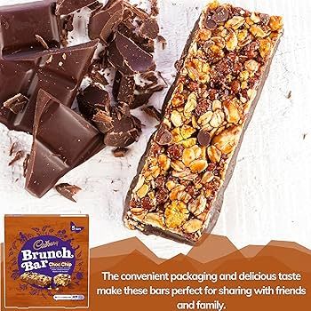 C'bury Brunch Bar Choc Chip Chocolate 140g