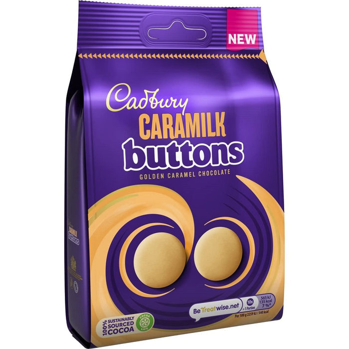 C'bury Caramilk Buttons Chocolate Bag 105g