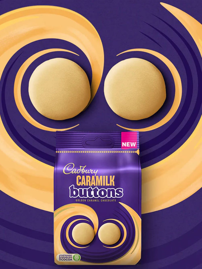 C'bury Caramilk Buttons Chocolate Bag 105g