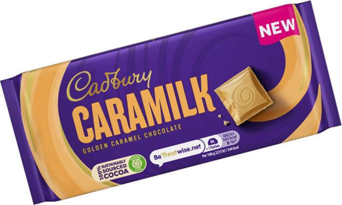 C'bury Caramilk Golden Caramel Chocolate 160g