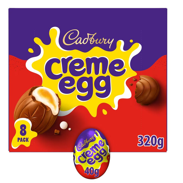 Cadbury Creme Egg 8 Pack 320g product image