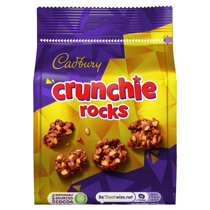 Cadbury Crunchie Rocks Chocolate Bag 110g product image