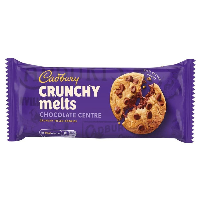 C'bury Crunchy Melts - Chocolate Centre - 156G