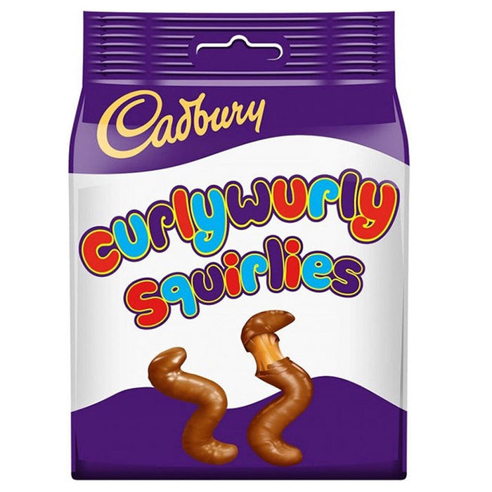 Cadbury Curly Wurly Squirlies Chocolate Bag 110g product image
