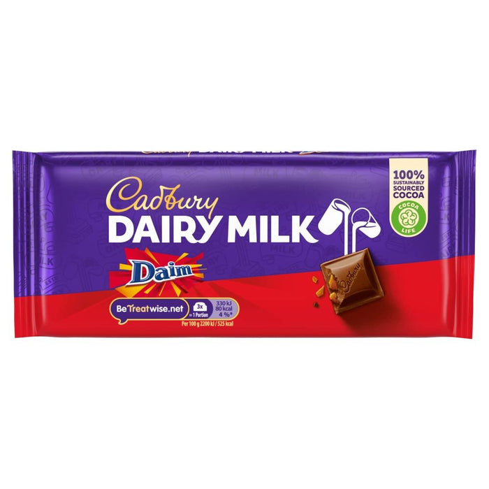 C'bury Dairy Milk Daim 120g