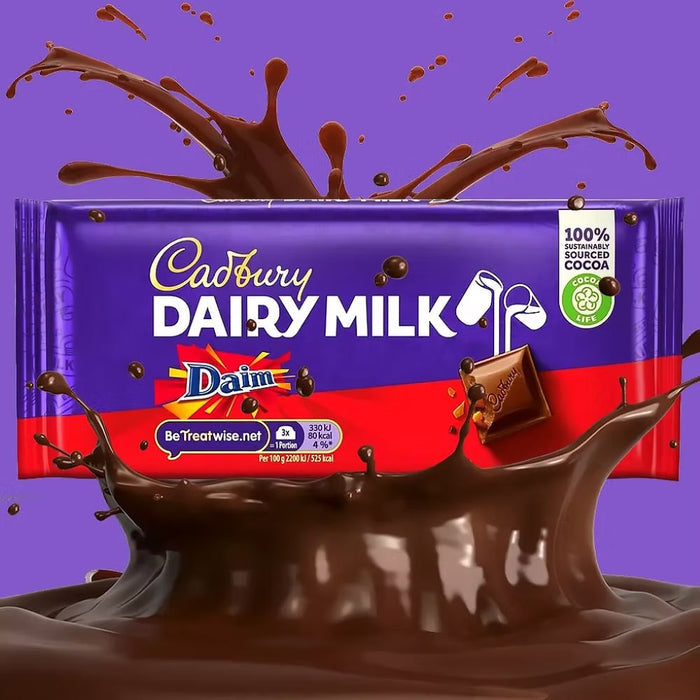 C'bury Dairy Milk Daim 120g