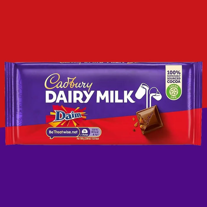 C'bury Dairy Milk Daim 120g