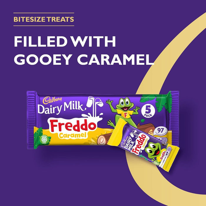 C'bury Dairy Milk Freddo Caramel Chocolate 5pk Bar 97.5g