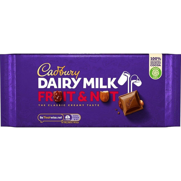 Cadbury Dairy Milk Fruit & Nut Chocolate 180G product image
