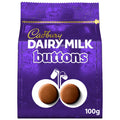 Cadbury Dairy Milk Giant Buttons Chocolate Bag 100g product image