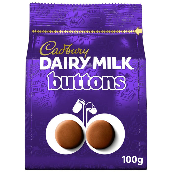 Cadbury Dairy Milk Giant Buttons Chocolate Bag 100g product image