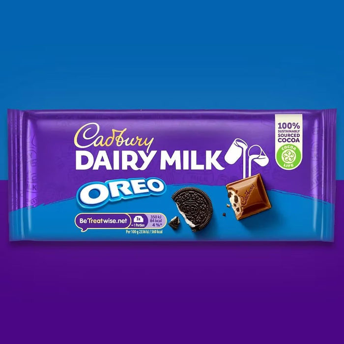 C'bury Dairy Milk Oreo Chocolate 120g