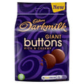 Cadbury Darkmilk Giant Buttons Chocolate Bag 105g product image